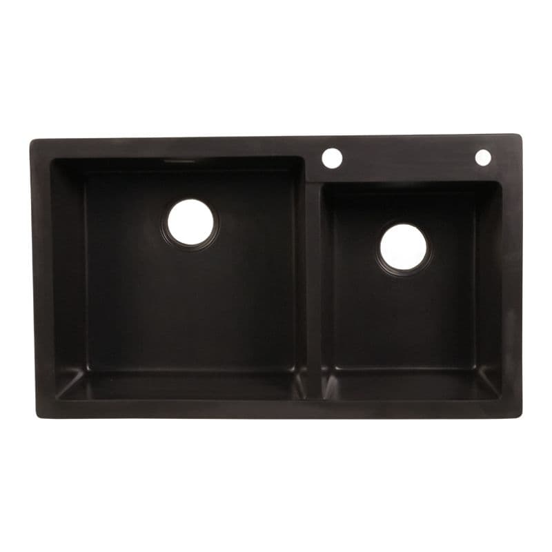 Double Bowl Undermount Quartz Sink