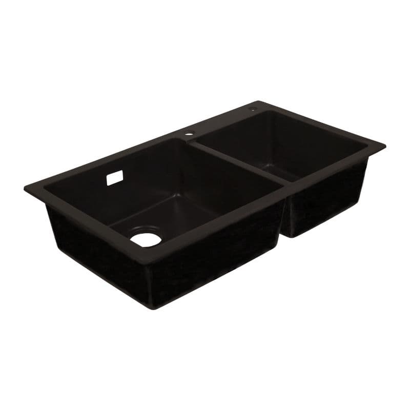 Double Bowl Undermount Quartz Sink