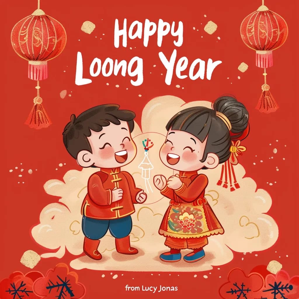 Chinese Spring festival loong year