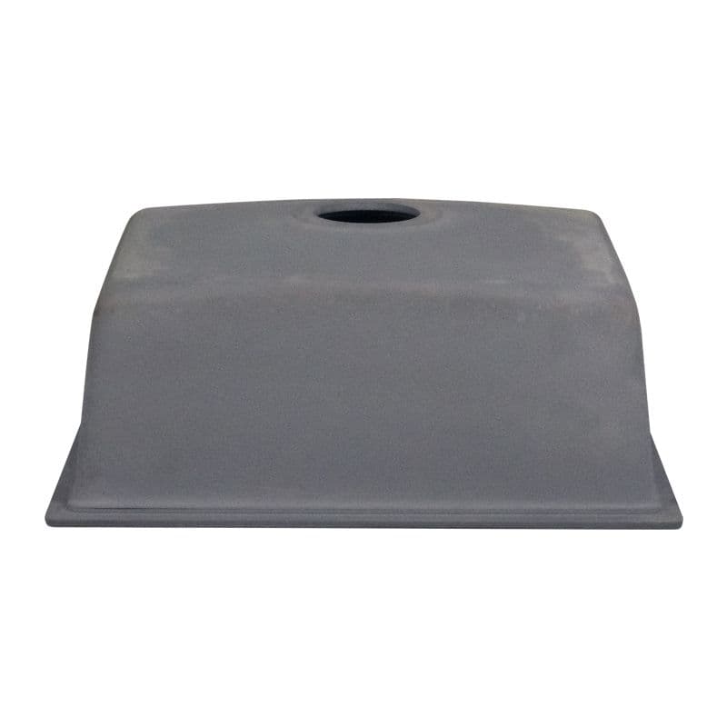 Gray Small Topmount Quartz Sink