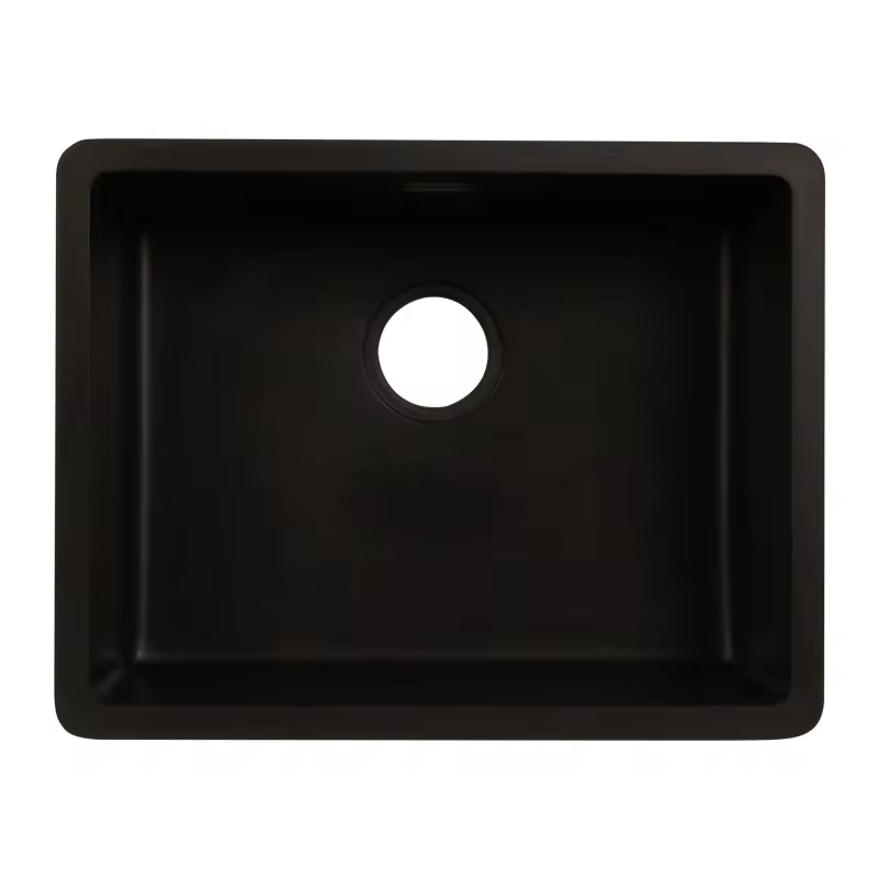 Small Rectangle Undermount Quartz Sink For Kitchen